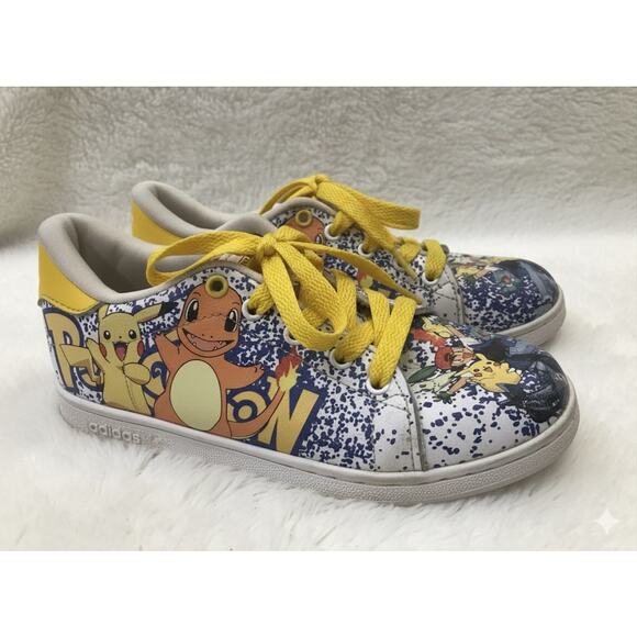 Adidas Stan Smith Pokémon Custom Sneakers - Sz. 2 - Picture 2 of 6